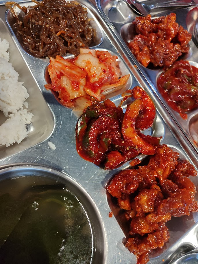 Korean Food Tray