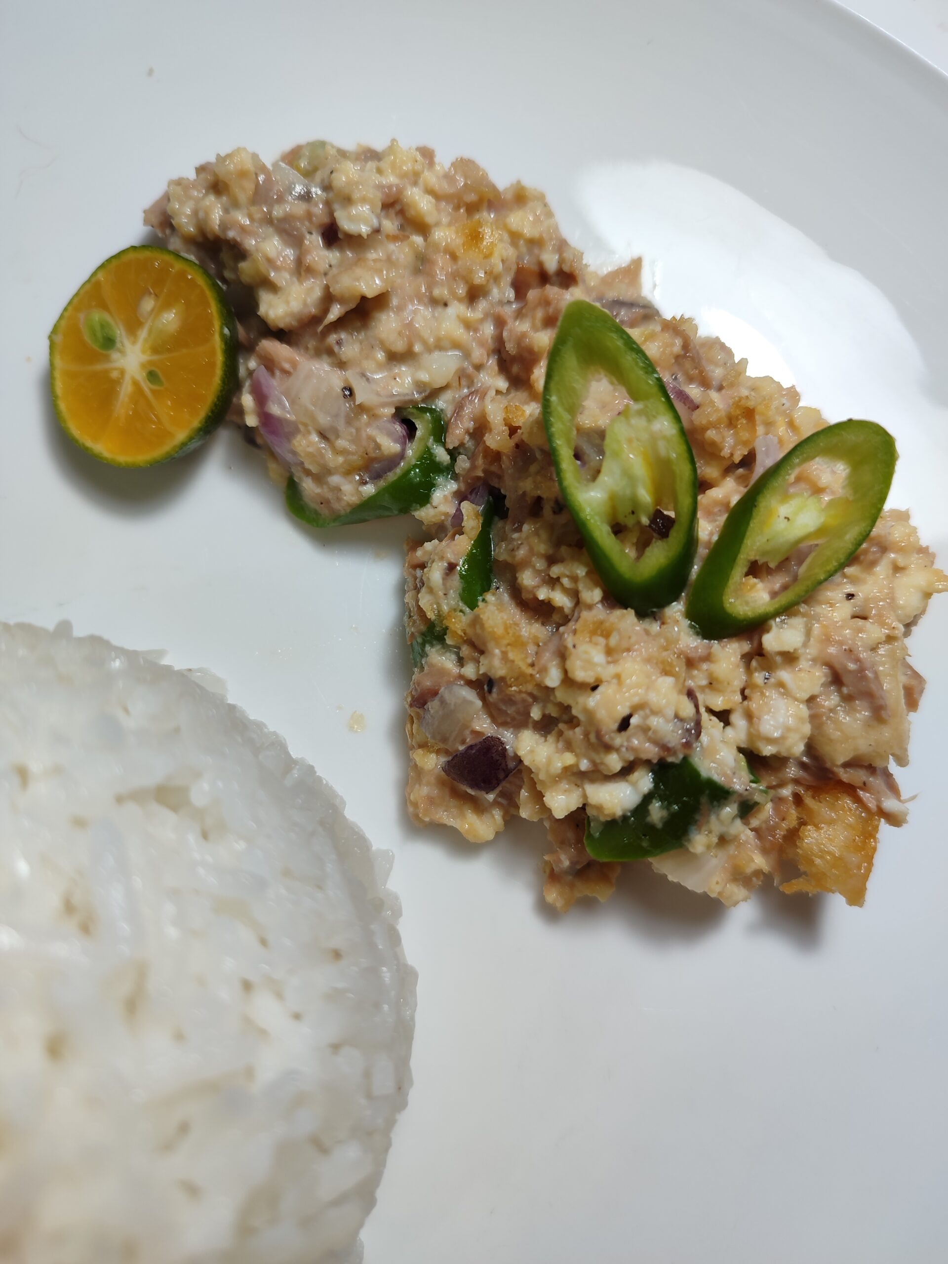 Tuna Sisig